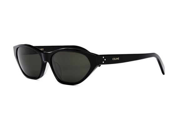 Celine CL40251U 01A Shiny Black/Smoke