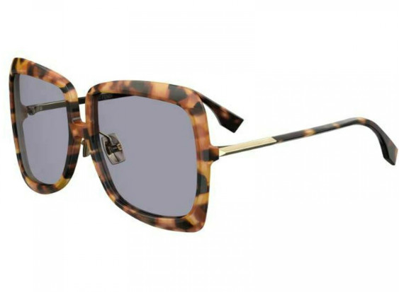 Fendi FF0429/S 09N4IR Havana Brown Blue /Grey