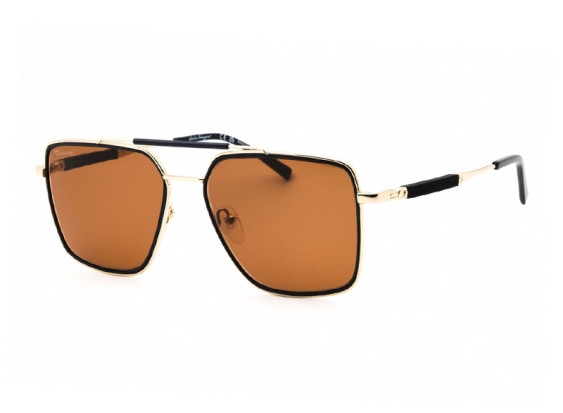 Salvatore Ferragamo SF298S 743 Gold/Blue/Brown