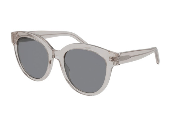 Saint Laurent SLM29 007 Beige/Silver Mirror