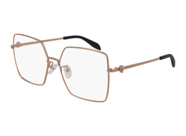 Alexander McQueen AM0276O 003 Nude 57mm