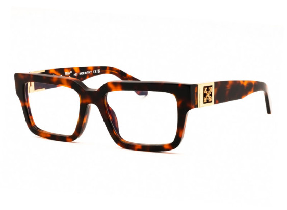 Off-White OERJ015 STYLE 15 6000 Havana/Clear Blue Light Block 54mm