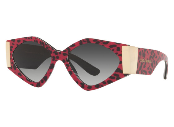 Dolce & Gabbana DG4396 33268G Leo Fuchsia/Grey Gradient Black