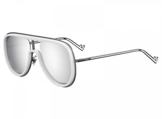 Fendi FFM0068/S 0BKDC White/Silver