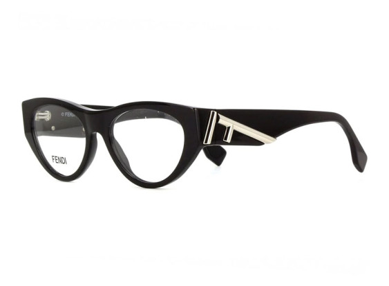 Fendi FE50092I 001 Shiny Black 52mm