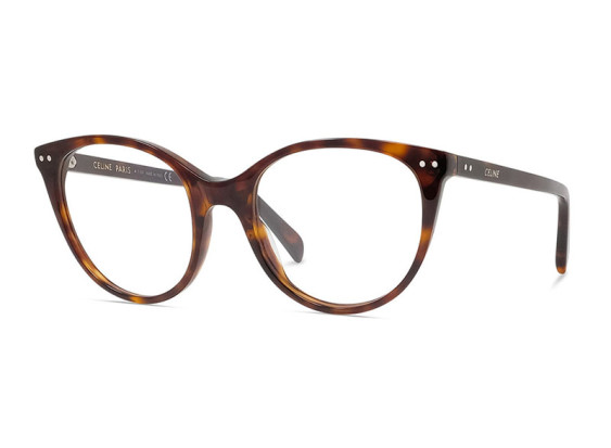 Celine CL50068I 052 Shiny Dark Havana 52mm