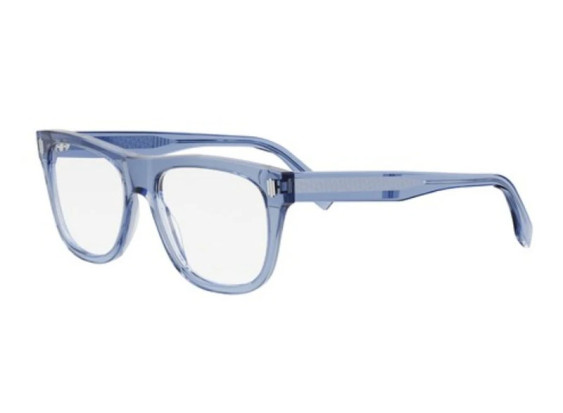 Fendi FE50070I 090 Shiny Blue 54mm