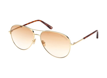 Tom Ford FT0823 30F Shiny Deep Gold/Blonde Havana/Brown Gradient