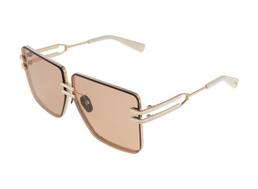 Balmain GENDARME BPS-109C White Gold/Bone/Medium Brown AR