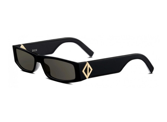 Dior CD DIAMOND S1I 10A0 Shiny Black/Dark Grey