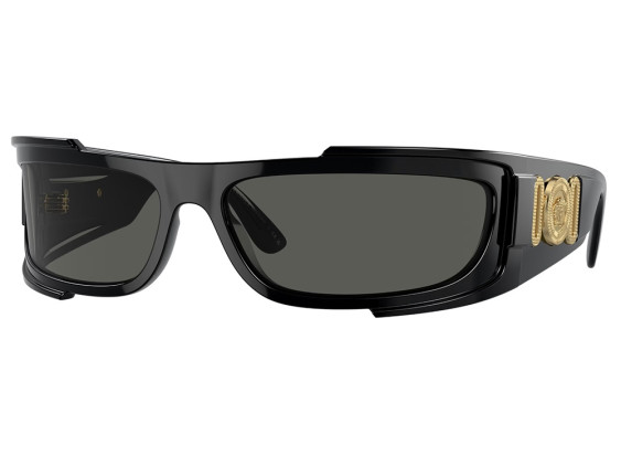 Versace VE4446 536087 Black/Gold/Dark Grey