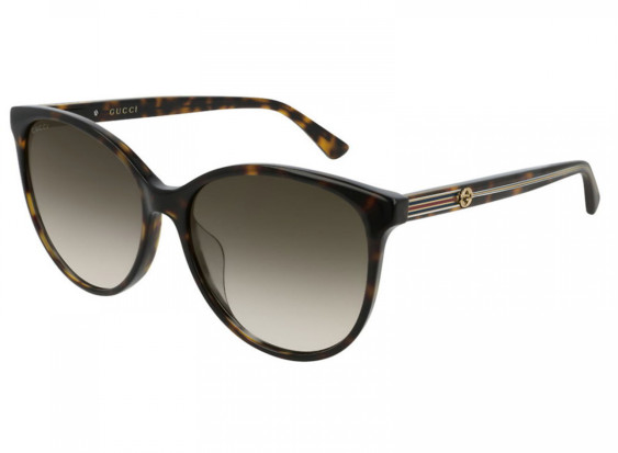 Gucci GG0377SK 002 Havana/Grey
