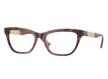 Versace VE3318 5354 Havana Print Monogram 52mm