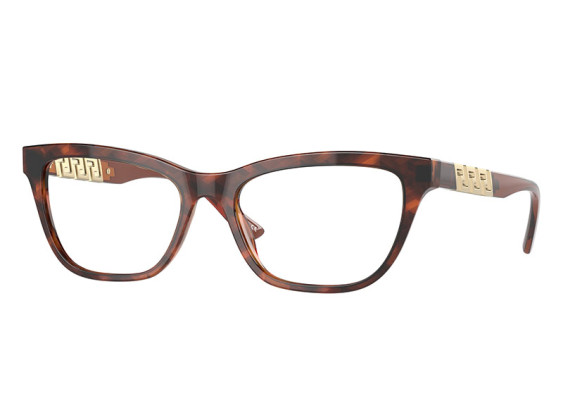 Versace VE3318 5354 Havana Print Monogram 52mm