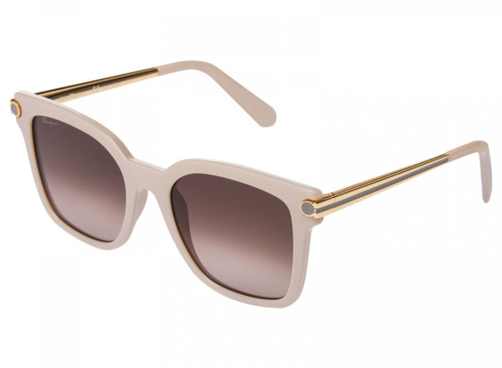 Salvatore Ferragamo SF832S 107 Ivory/Brown