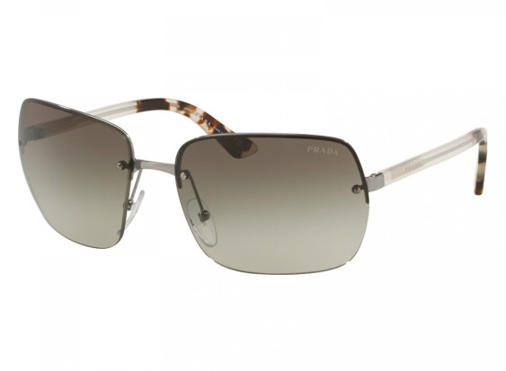 Prada PR63VS 5AV5O2 Gunmetal/Green