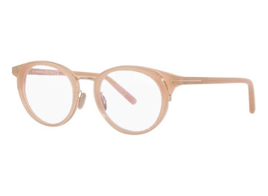Tom Ford FT5784-D-B 072 Shiny Semi-Milky Pink/Blue Light Block 48mm
