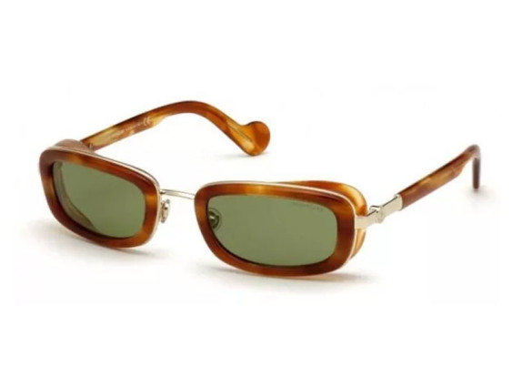Moncler ML0127 53N Blonde Havana/Green