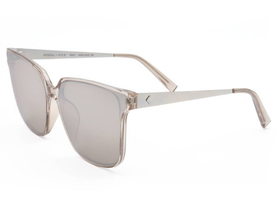 Kendall + Kylie KKS5125CE 264 Light Tan/Light Brown With Icy Cold Mirror