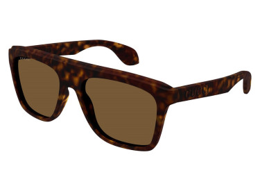 Gucci GG1570S 002 Matte Dark Havana/Brown