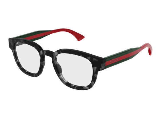 Gucci GG1992O 002 Shiny Grey Dark Havana 48mm