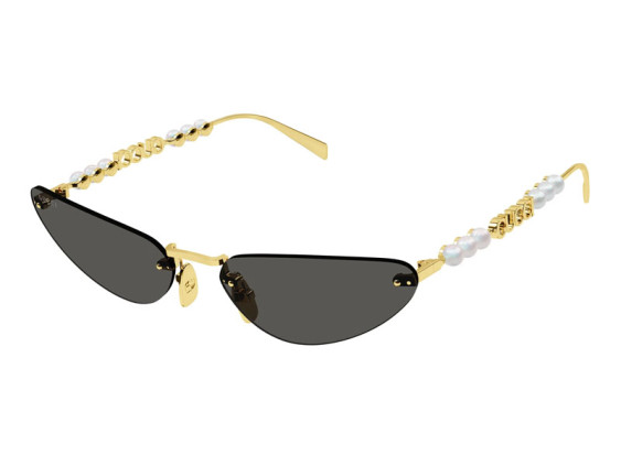 Gucci GG1920S 001 Shiny Gold with White Pearl/Grey