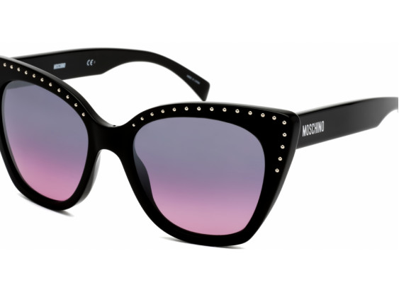 Moschino MOS005/S 0BSC E8 Black / Silver Violet Mirror