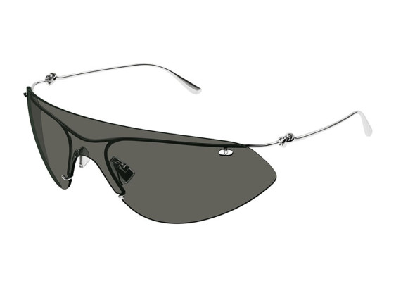 Bottega Veneta BV1272S 002 Silver/Grey
