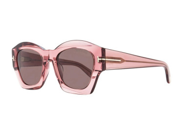 Tom Ford FT1083 72E Shiny Transparent Pink/Brown