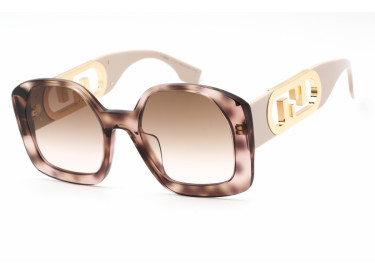 Fendi FE40048U 55F Beige Tortoiseshell / Brown Gradient