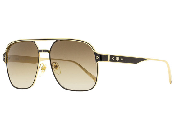 MCM MCM128S 733 Shiny Gold/Black/Brown Gradient