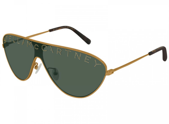 Stella McCartney SC0195S 001 Gold/Green