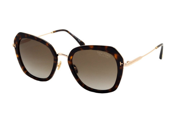 Tom Ford FT0792 52H Dark Havana/Brown Gradient Polarized
