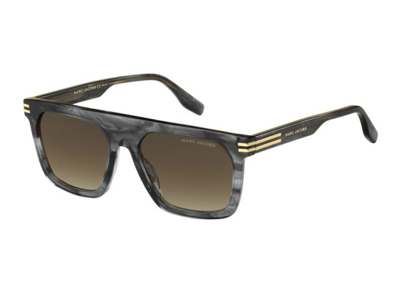 Marc Jacobs MARC 680/S 02W8 HA Grey Horn/Brown Gradient