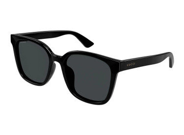 Gucci GG1346SK 001 Shiny Black/Smoke