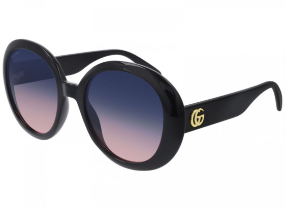 Gucci GG0712S 002 Black/Blue Gradient