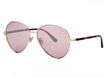 Tom Ford FT1028 32Z Gold/Mirrored Violet Gradient