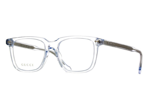 Gucci GG0737O 018 Crystal/Silver 53mm