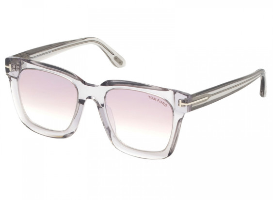 Tom Ford FT0690 20T Transparent Grey/Bordeaux Gradient