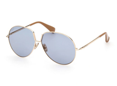 Max Mara MM0081 32X Gold/Blue Mirror