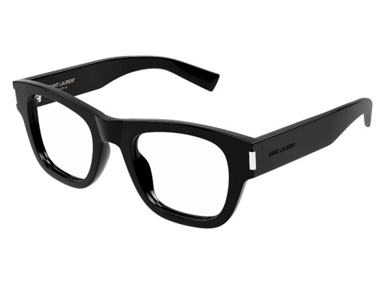 Saint Laurent SL698 001 Black/Transparent AR 50mm