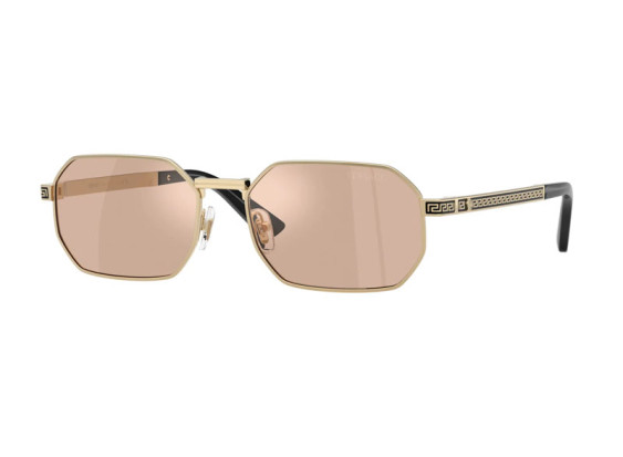 Versace VE2297 1252/5 Pale Gold/Light Pink Silver Mirror