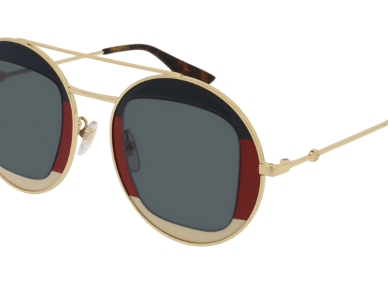 Gucci GG0105S 005 Gold/Blue