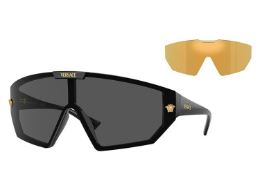 Versace VE4461 GB1/87 Black/Dark Grey/Mirror Gold