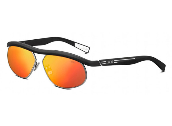 Dior DIORIDER S1U I1K7 Matte Black/Orange Mirrored
