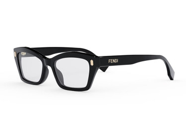 Fendi FE50038I 001 Solid Black 52mm
