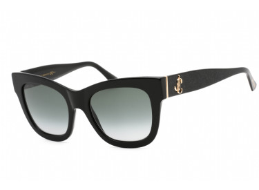 Jimmy Choo JAN/S 0DXF 9O Glitter Black/Grey Gradient