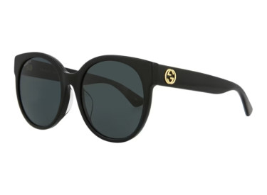 Gucci GG0035SAN 001 Black/Grey
