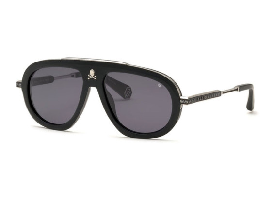 Philipp Plein SPP151W 0703 Matte Black/Silver/Grey