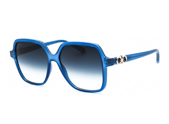 Salvatore Ferragamo SF1083S 423 Opaline Blue/Blue Grey Gradient